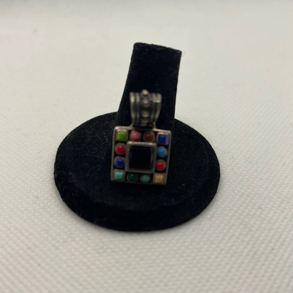 Multi Natural Stone Pendant